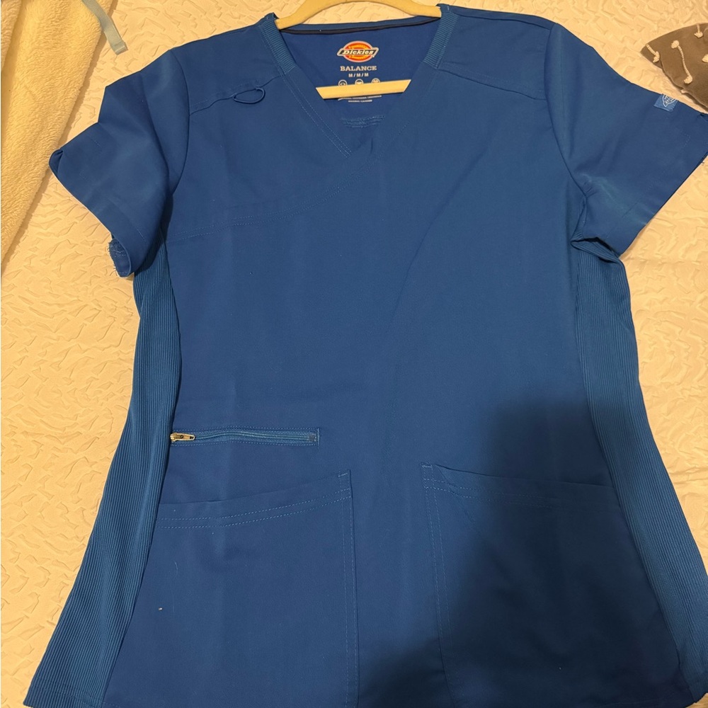Dickies Women's Royal Blue Scrub Tops & Bottom